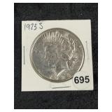 1923 S Peace Silver Dollar Coin