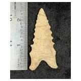 Dalton Indian Artifact Arrowhead