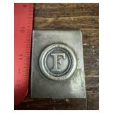 Sterling Fisk Match Safe