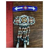 2 Beaded Hair Clips