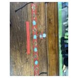 Beaded African Chiefs Belt with Cuff
