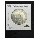 1893 Columbian Expo Half Dollar