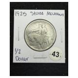 1925 Stone Mountain Half Dollar