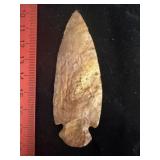 Dovetail Indian Artifact Arrowhead