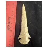 Dovetail excellent beveling Indian Artifact Arrowh
