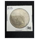 1923 Peace Silver Dollar Coin