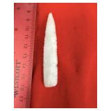 Novaculite Drill Indian Artifact Arrowhead