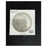 1921 S Morgan Silver Dollar Coin