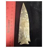 Texas Point Indian Artifact Arrowhead