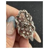 Vintage Diamond Cut Ring size 7