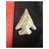 Thebes Excellent Beveling Indian Artifact Arrowhea