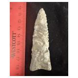 Dalton Indian Artifact Arrowhead