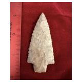 Adena Indian Artifact Arrowhead