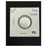 1/10th Fine Silver Coin