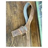 Beautiful leather scabbard