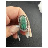 Turquoise Sterling Ring size 7
