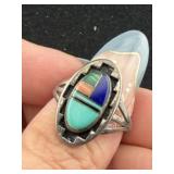 Sterling Navajo Ring size 7.8