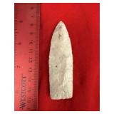 Agate Basin Indian Artifact Arrowhead
