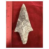 Adena Indian Artifact Arrowhead