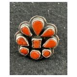 Vintage Spirit Winds Silver/Coral size 7.5