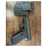 Glock 43x 9mm w holster