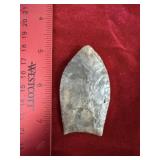 Clovis Indian Artifact Arrowhead