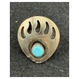 Sterling Bear Claw Ring size 10