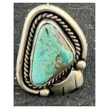 Vintage Turquoise South Western Style Ring size 6