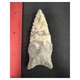 Dalton Indian Artifact Arrowhead