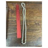 Sterling Pearl Style Necklace