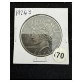 1926 S Peace Silver Dollar Coin