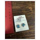 Wilbert Tuscon Zuni Handmade Ear Rings