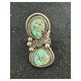 Turquoise Silver size 6