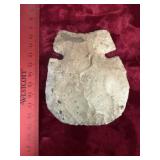Chipped Hoe Indian Artifact Arrowhead