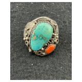 10.5 Carat Turquoise Ring size 11