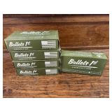 5 Boxes of 308 147 grain FMJ