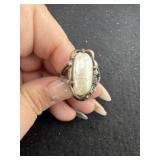 Sterling Abalone Ring size 9