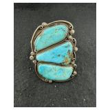 Sterling Turquoise Cuff