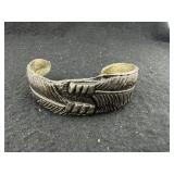 Feather Metal Cuff