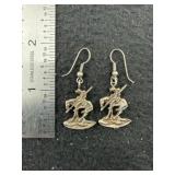 Indian Riding Horse Dangle Earrings