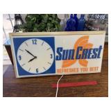 SunCrest Lighted Clock