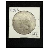 1926 S Peace Silver Dollar Coin