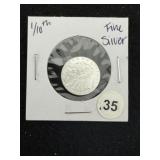 1/10th Fine Silver Coin