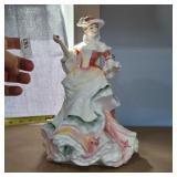 FLOWERS OF LOVE  - ROYAL DOULTON - APRX 8 1/2"H