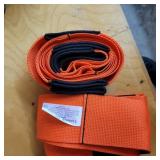 2 FORK LIFT LIFTING STRAPS