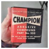 CHAMPION ABRASIVE COMPOUND  TIN  - FULL