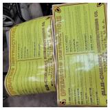 2 STICKERS ALLIS CHALMERS- OPERATING INSTRUCTIONS