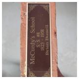 McCURDY SCHOOL BRICK