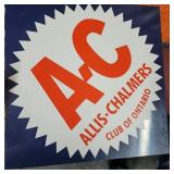ALLIS CHALMERS - 14' X14' SIGN