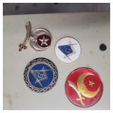 4 - MASON BADGES